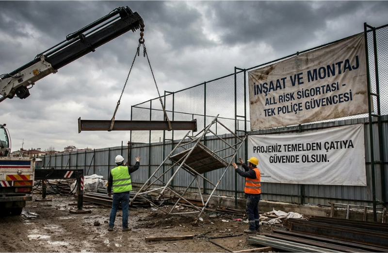 İnşaat Sahası ve Vinçler