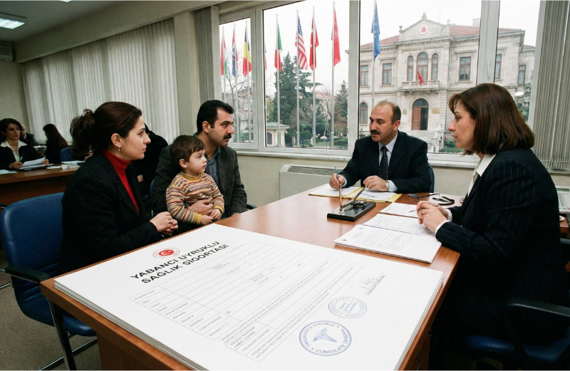 Yabancı Uyruklu Sağlık Sigortası ve İkamet İzni