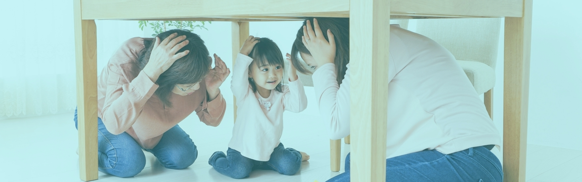 Zorunlu Deprem Sigortası (DASK) görseli: Yıkılmış binalar ve güvence sembolü.